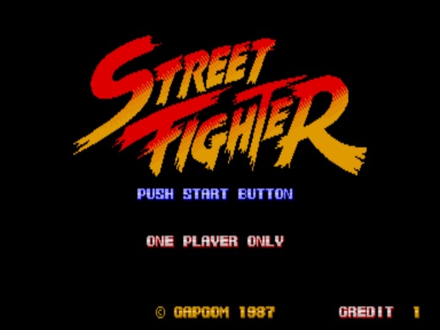 스트리트 파이터 (Street Fighter)_MAME 버전 썸네일